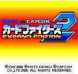 SNK vs. Capcom - Card Fighters 2 - Expand Edition Title Screen